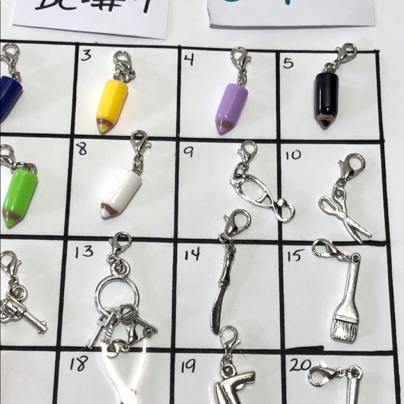 DC-#7.  4x Occupation Dangle Charms - Picture 4 of 9